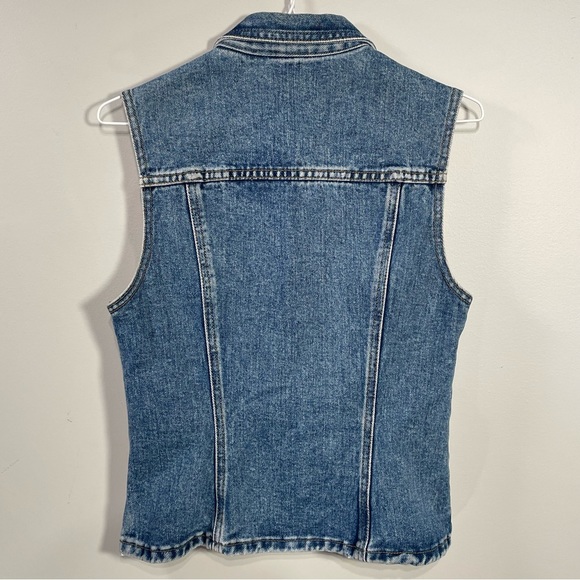 GUESS S Vintage Denim Vest - Picture 3 of 6
